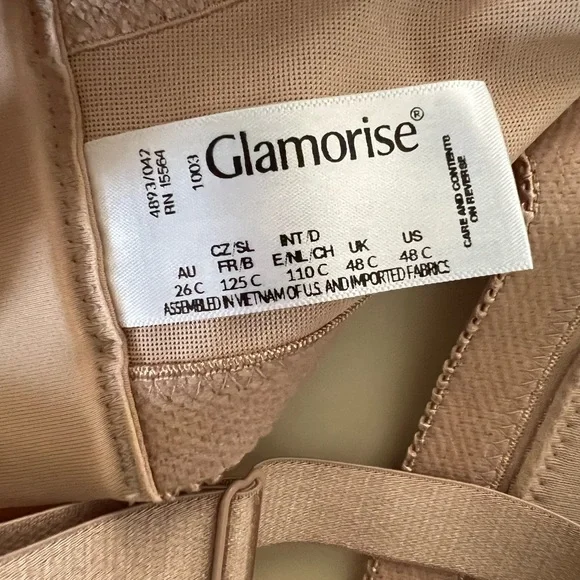 Glamorise bra size 48C - Picture 7 of 9